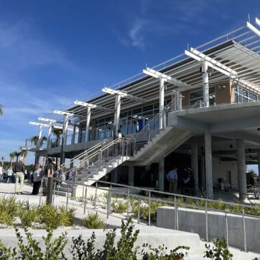 Majory Stoneman Douglas Visitor Center at Everglades National Park Gulf Coast.