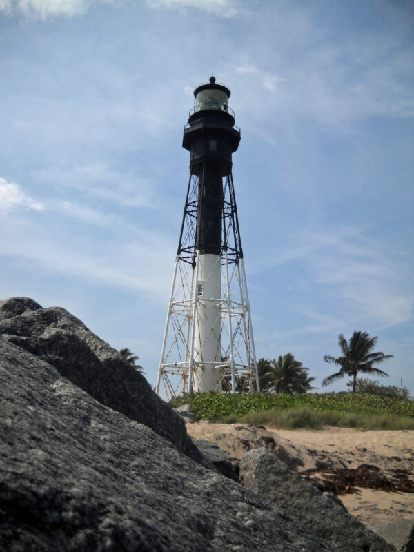 View of Hillsboro Lighthouse from the east. (Photo: David Blasco)
