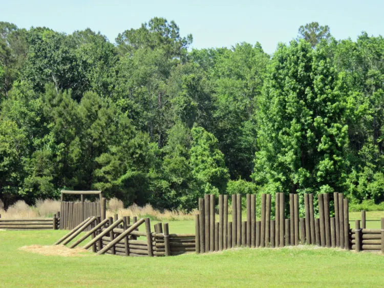 Camp Milton recreates how fortifications might have looked during the Civil War. It's a stop along the Jacksonville-Baldwin rail trail. (Photo: Bonnie Gross)
