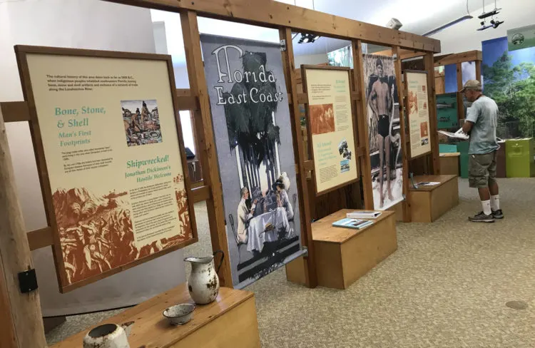 Exhibits at the Kimbell Education and Visitor Center tell many stories about the park's history and environment. (Photo: Bonnie Gross) 