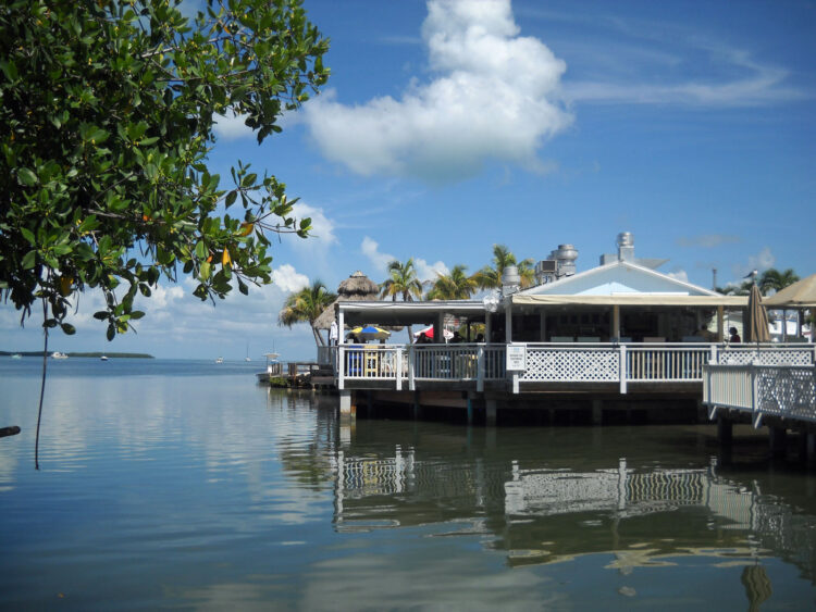 Coolest places to visit in Florida: Hang out at the Lorelei tiki bar in Islamorada. (Photo: Bonnie Gross)