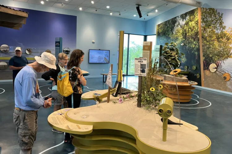 The Discovery Center at Lovers Key State Park does an excellent job of telling you a bit more about the special environment you are visiting. (Photo: Bonnie Gross)