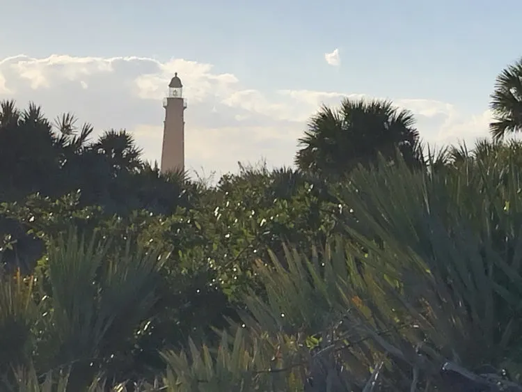 The Ponce Inlet Lighthouse is a popular attraction. One of the tallest in Florida and the country, it’s visible from much of Ponce Inlet. (Photo by Deborah Hartz-Seeley)