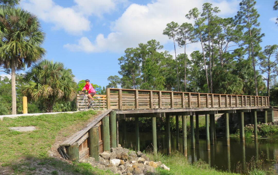 Riverbend Park, Jupiter Perfect trails for family biking