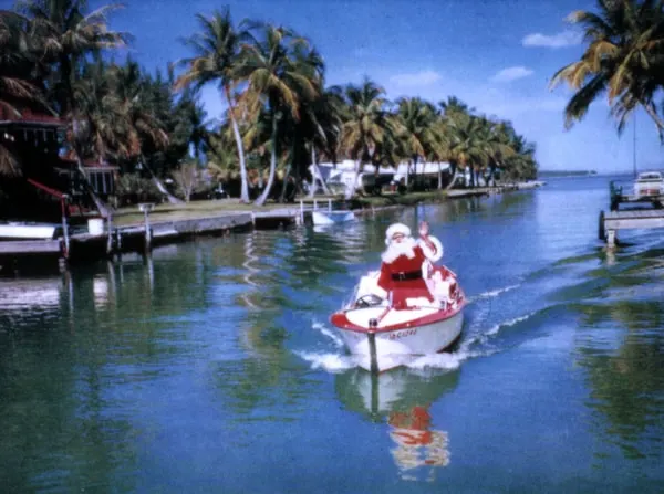 old florida christmas Photo by Joseph Steinmetz via Florida Memory Project