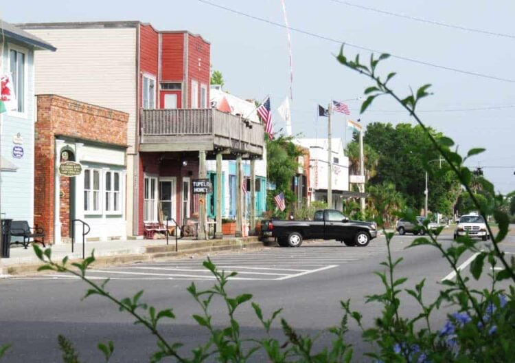 Bicycling around Old Florida: Six Trail Towns in 13 days 7 Apalachicola downtown