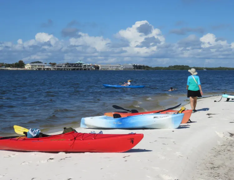 Florida islands to discover: Cedar Key has only a small beach, but is a great place for kayaking, where you can reach islands with sandy beaches, such as historic Atsena Otie, site of the original settlement of Cedar Key -- until a hurricane struck. (Photo: David Blasco)