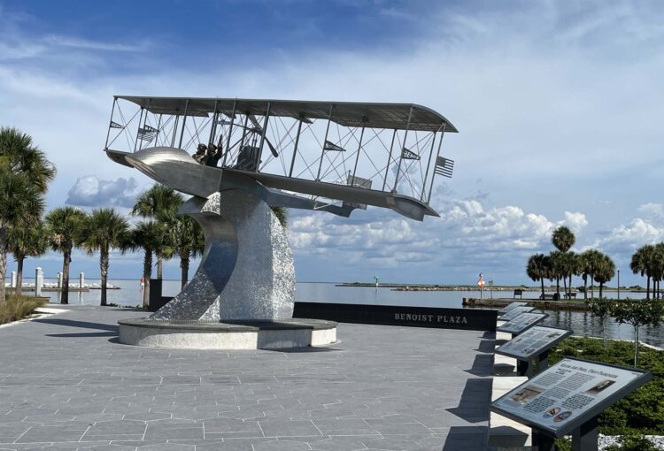 things to do in St. Petersburg aviation history marker 7 things to do in St. Petersburg for an Old Florida flavor