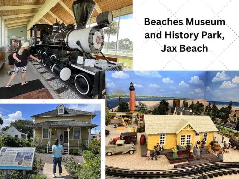 A1A Ocean Islands Trail takes you on a scenic byway along North Florida coast 2 The history park on Jax Beach is features a half a dozen historic buildings with lots that will interest train lovers. (Photo: Bonnie Gross)