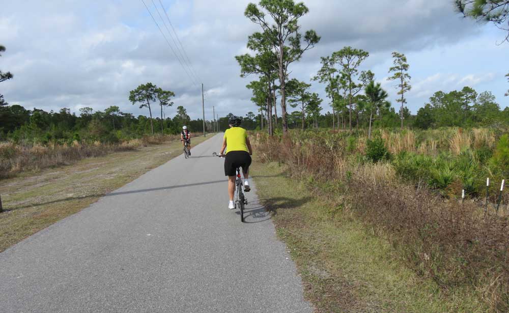 East Central Regional Rail Trail Rural beauty; smooth biking