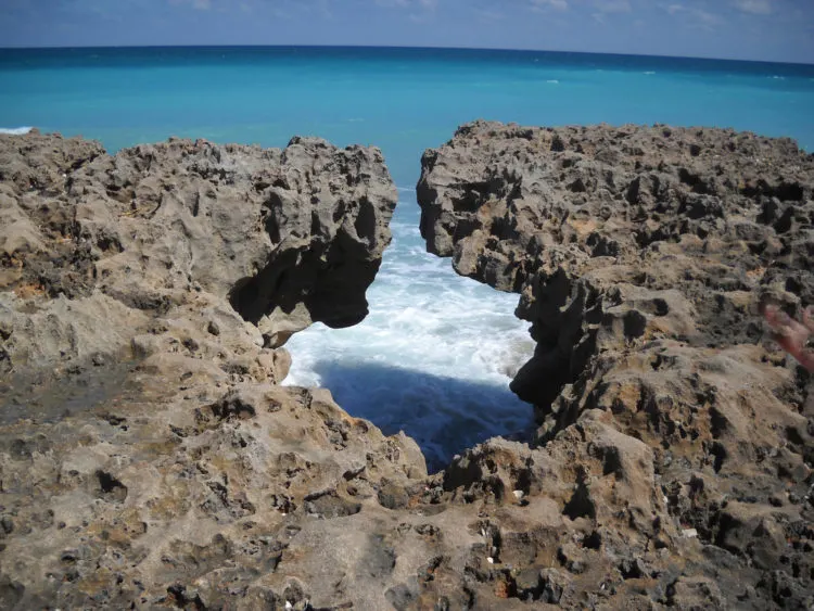 Things to do in Jupiter Fl: Blowing Rocks Preserve is a dazzling and unusual beach. (Photo: David Blasco)