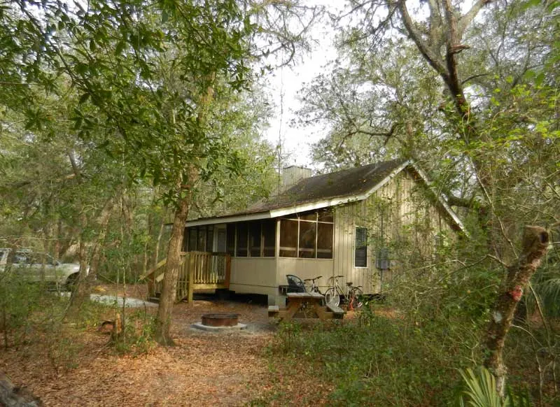 Cabin at Blue Spring State Park near Orlando