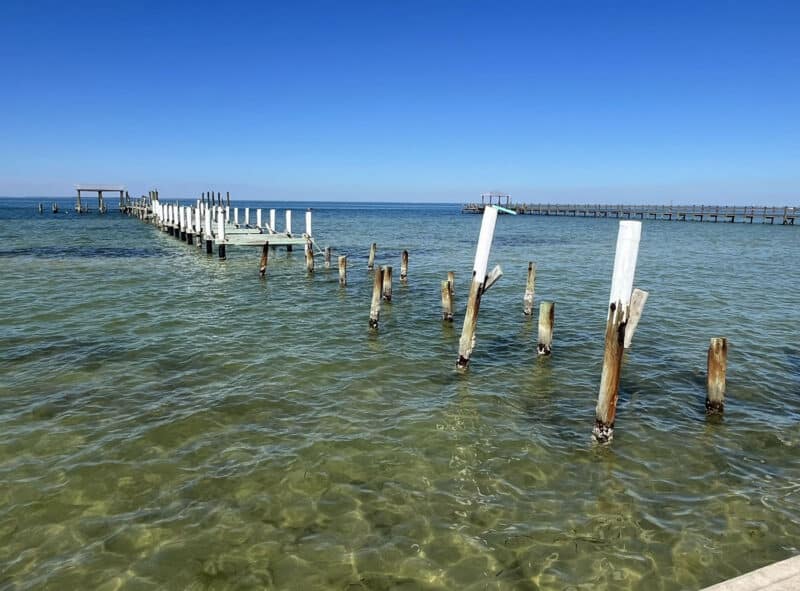 Kayaking Pine Island, an Old Florida island that development skipped 3 The Bokeelia Fishing Pier, or what's left of it, after Hurricane Ian hit in 2022. (Photo: Bonnie Gross)