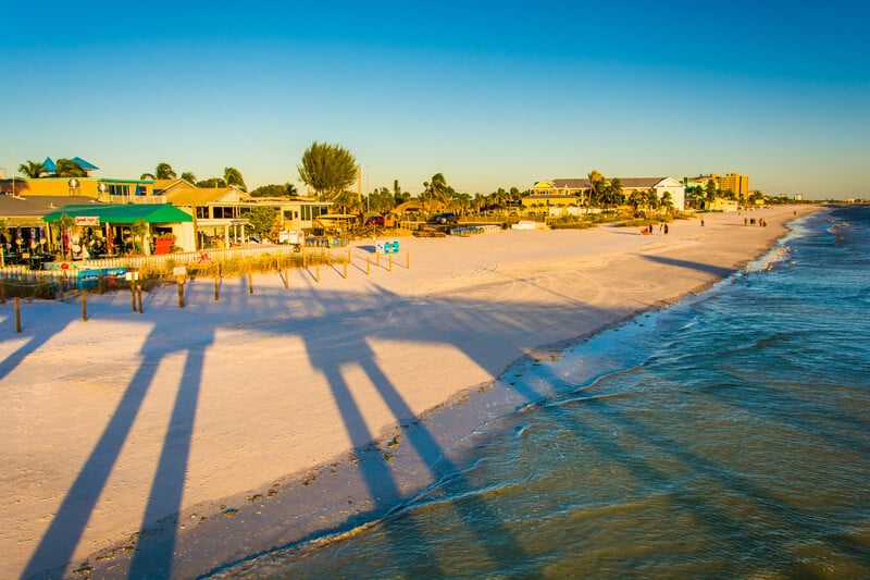Best Florida beach towns Fort Myers Beach 