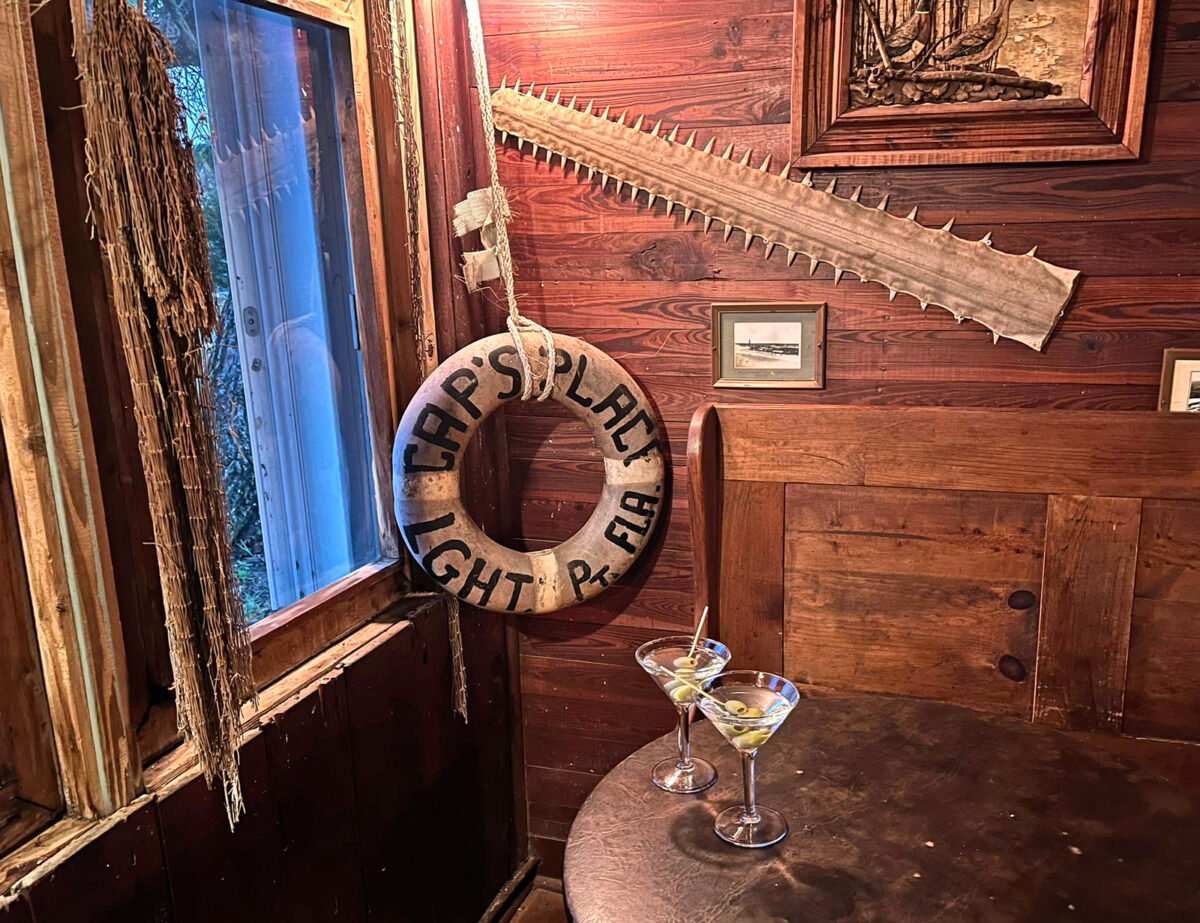 Cap's Place, once a speakeasy & casino, is fun & historic