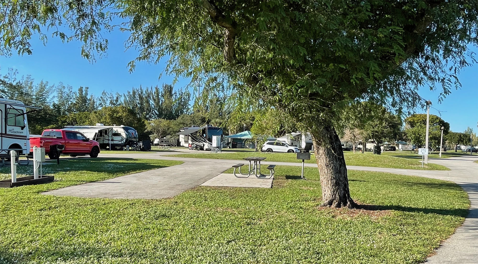 south florida camping c.b. smith park