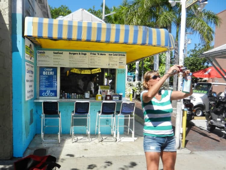 Nine Key West restaurants for authentic local flavor 5 Conch Shack on Duval Street in Key West. (Photo: David Blasco)