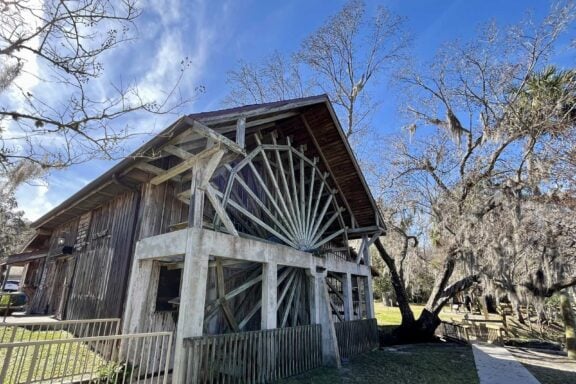 Old Sugar Mill at De Leon Spring State Park. (Photo: Bonnie Gross)