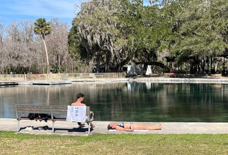 Unsung heritage corridor: Springs, history, scenic byway in Central Florida 13 Swimmers at Ponce De Leon Springs State Park. (Photo: David Blasco)