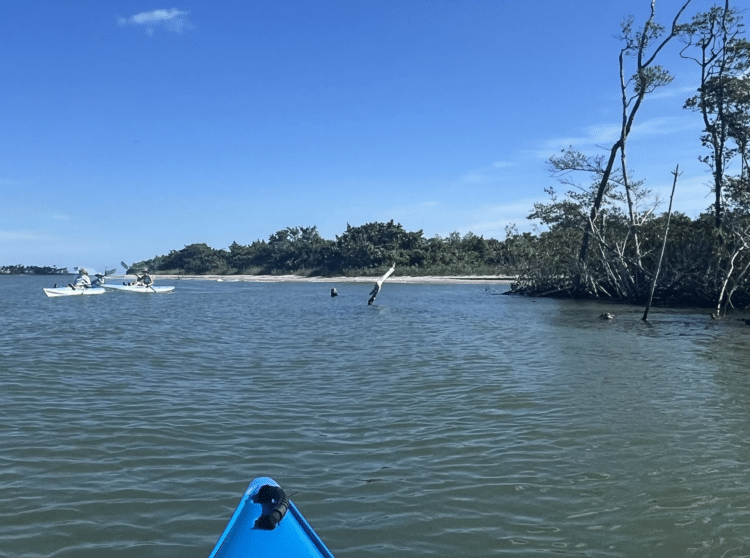 St. Lucie Inlet Preserve: Kayak to wild island and beach 7 This is the entry into the Hold in the Wall lagoon off the St. Lucie Inlet on the kayak trail in St. Lucie Inlet Preserve State Park. (Photo: Bonnie Gross)