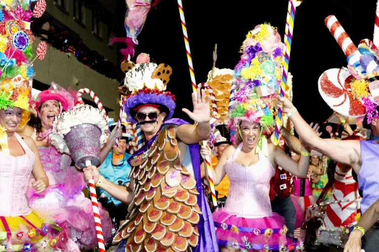 Key West Fantasy Fest parade. The big parade encourages entries with prize money. Cash prizes totaling $15,000 will be awarded in numerous categories, including “Interpretation of Theme,” “Best in Entertainment,” “Best in Costume,” “Best Walking Group,” “Best Bike,” and more.