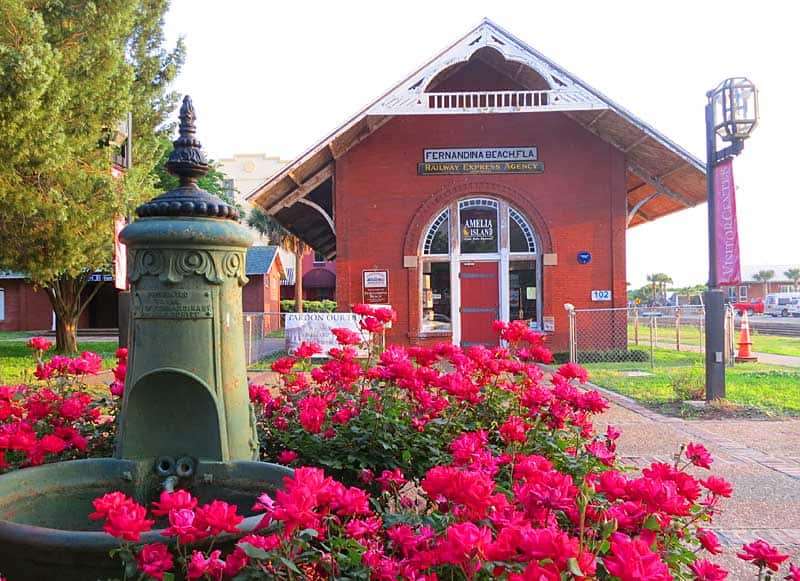 The historic train station and visitor center in Fernandina Beach is a good starting place in finding things to do in Amelia Island. (Photo: Bonnie Gross)