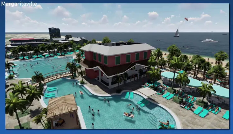 fort myers beach fort myers beach rendering margaritaville pool Fort Myers Beach in winter 2023-24: Work needed after Ian, but Margaritaville Resort is opening