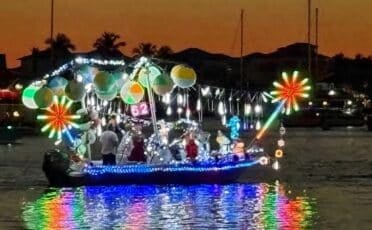 fort myers beach boat parade