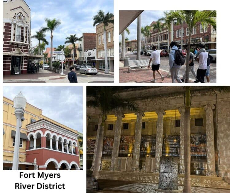 Fort Myers is worth a visit for fun downtown, natural beauty and history 7 fort myers river district collage Fort Myers is worth a visit for fun downtown, natural beauty and history
