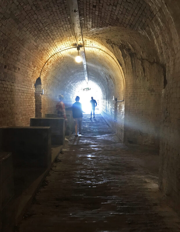 ou area free to wander the spooky spaces inside Fort Pickens at Gulf Islands National Seashore. (Photo: Bonnie Gross)