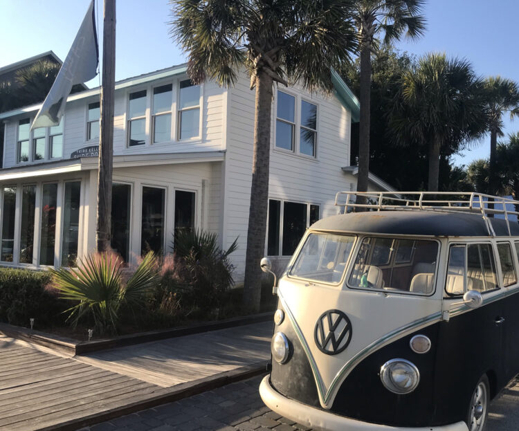One biking destination at Grayton Beach State Park is the funky beach town of Grayton Beach, which has an eclectic and historic housing stock. (Photo: Bonnie Gross)