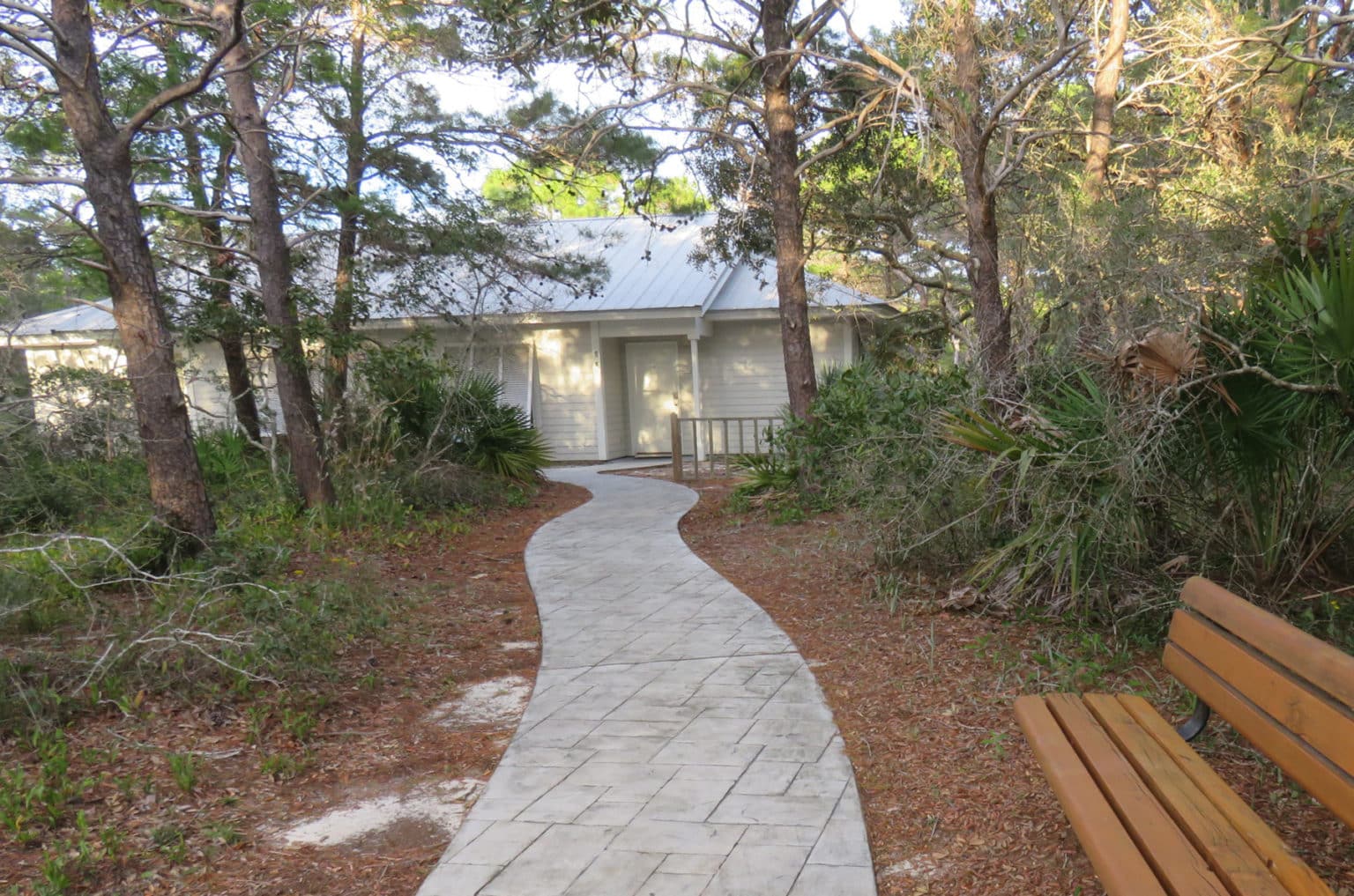 Grayton Beach State Park Camp, cabins, kayak, at 1 beach