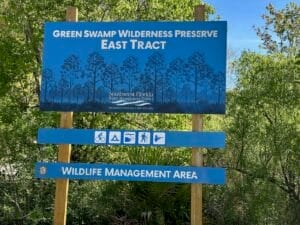 Colt Creek State Park: Haven for trail walkers, off-road cyclists and wildlife. Great camping, too! 4 green swamp