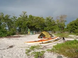 Camping on Tiger Key in the Ten Thousand Islands