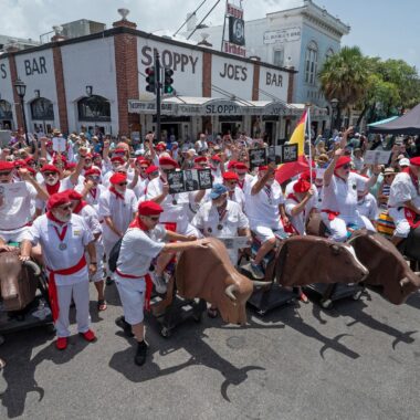 key west hemingway days running of the bulls