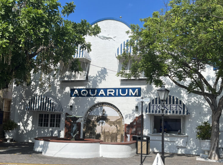 The Key West Aquarium occupies a charming historic building built from 1932-34 as a federal project to create jobs and improve the local economy during the Great Depression. (Photo: Bonnie Gross)