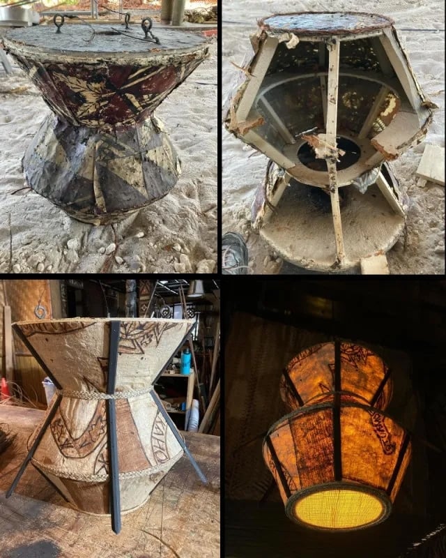 Our favorite way to visit the historic Mai-Kai restaurant: Come for happy hour; see the gardens 14 Four steps to a renewed lamp that you’ll see hanging in the renovated Mai-Kai. Photocourtesy Scott “Flounder” Scheidly and the Atomic Grog