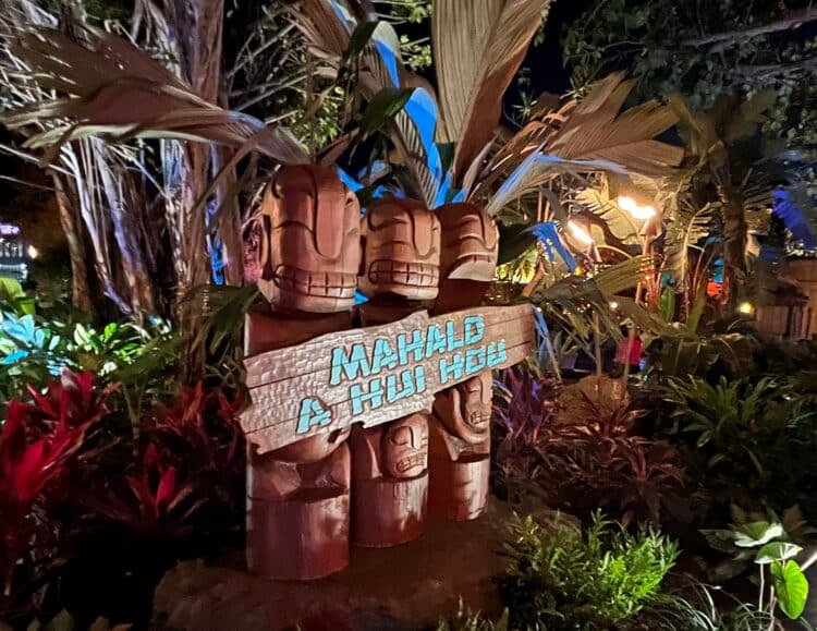 Our favorite way to visit the historic Mai-Kai restaurant: Come for happy hour; see the gardens 20 The sign you see as you leave the the Mai-Kai Restaurant in Fort Lauderdale. It means "until we meet again." (Photo: Bonnie Gross)