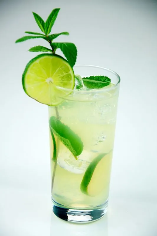 Conch Republic dictionary: A mojito is made with rum, lime, sugar, mint, club soda, served in a tall glass. (Photo courtesy wikimedia/Evan Swigart)