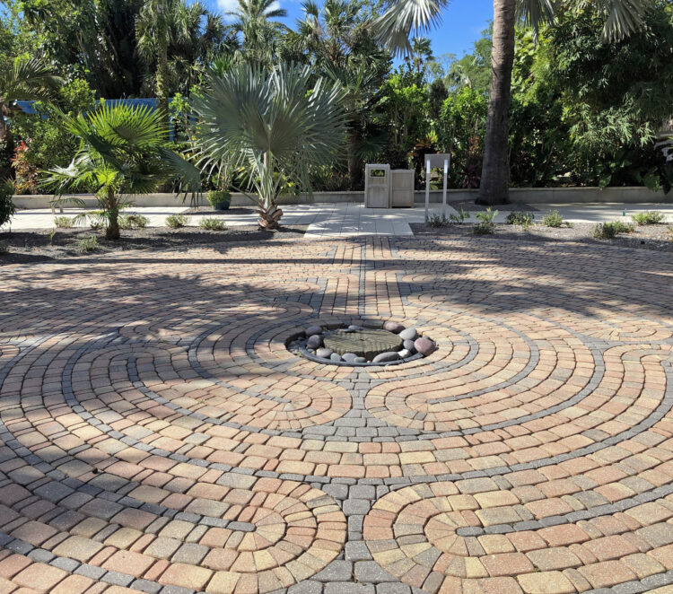 Search out this place of peace in the Naples Botanical Garden. Photo by Deborah Hartz-Seeley.