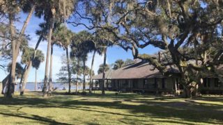 Princess Place Preserve: The historic lodge is surrounded by majestic oaks and overlooks beautiful Pellicer Creek. (Photo: Bonnie Gross)