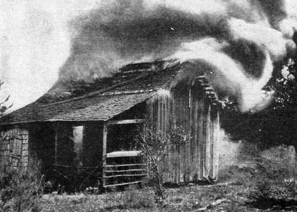 rosewood massacre home burns