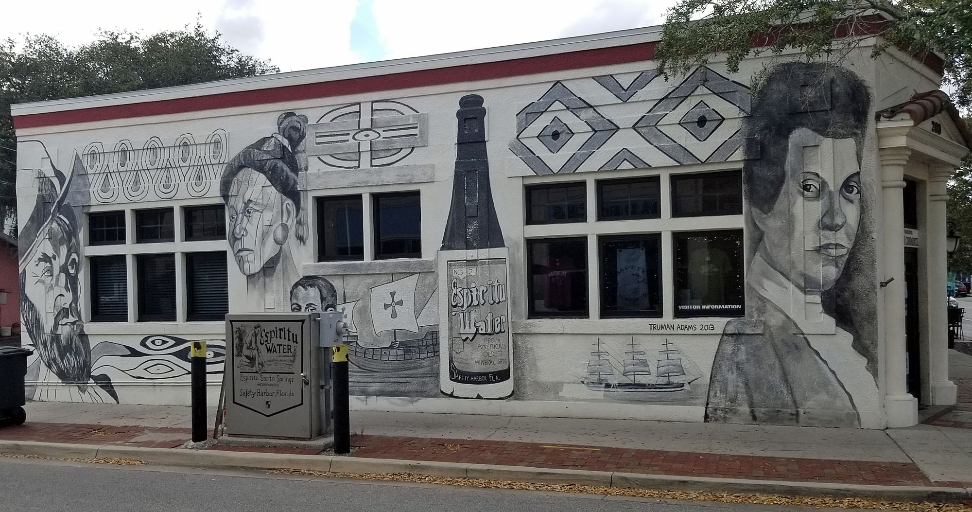 safety harbor chamber mural