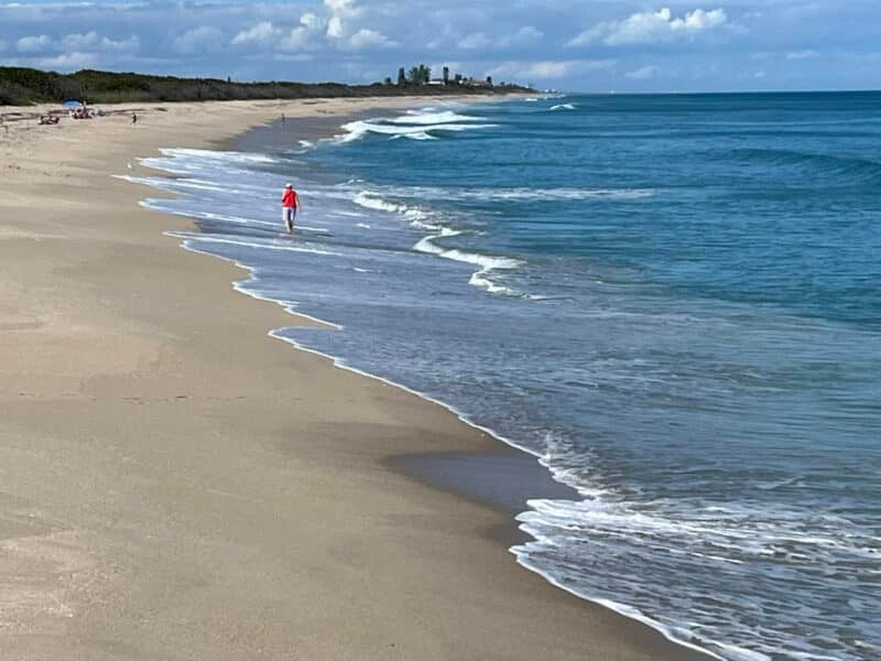 Sebastian: An old Florida river town and great base for kayaking and exploring 6 On a sunny warm January weekday, beachgoers can have the whole beach at Sebstian Inlet State Park to themselves. (Photo: Bonnie Gross)