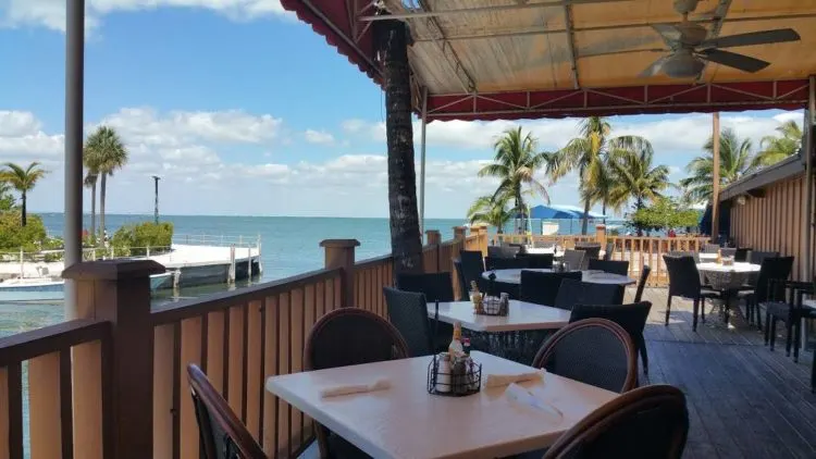 Florida Keys restaurants: Bet you didn't expect this view from a classic Mexican restaurant.