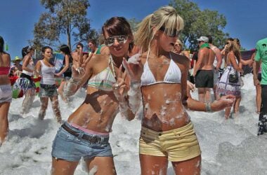 foam party spring break