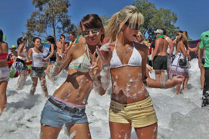 spring break spring break foam party Spring Break is here!