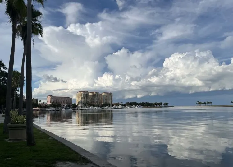 Things to do in St. Petersburg: The view of Tampa Bay from the North Bay Trail along Tampa Bay is always changing and always beautiful. (Photo: Bonnie Gross)
