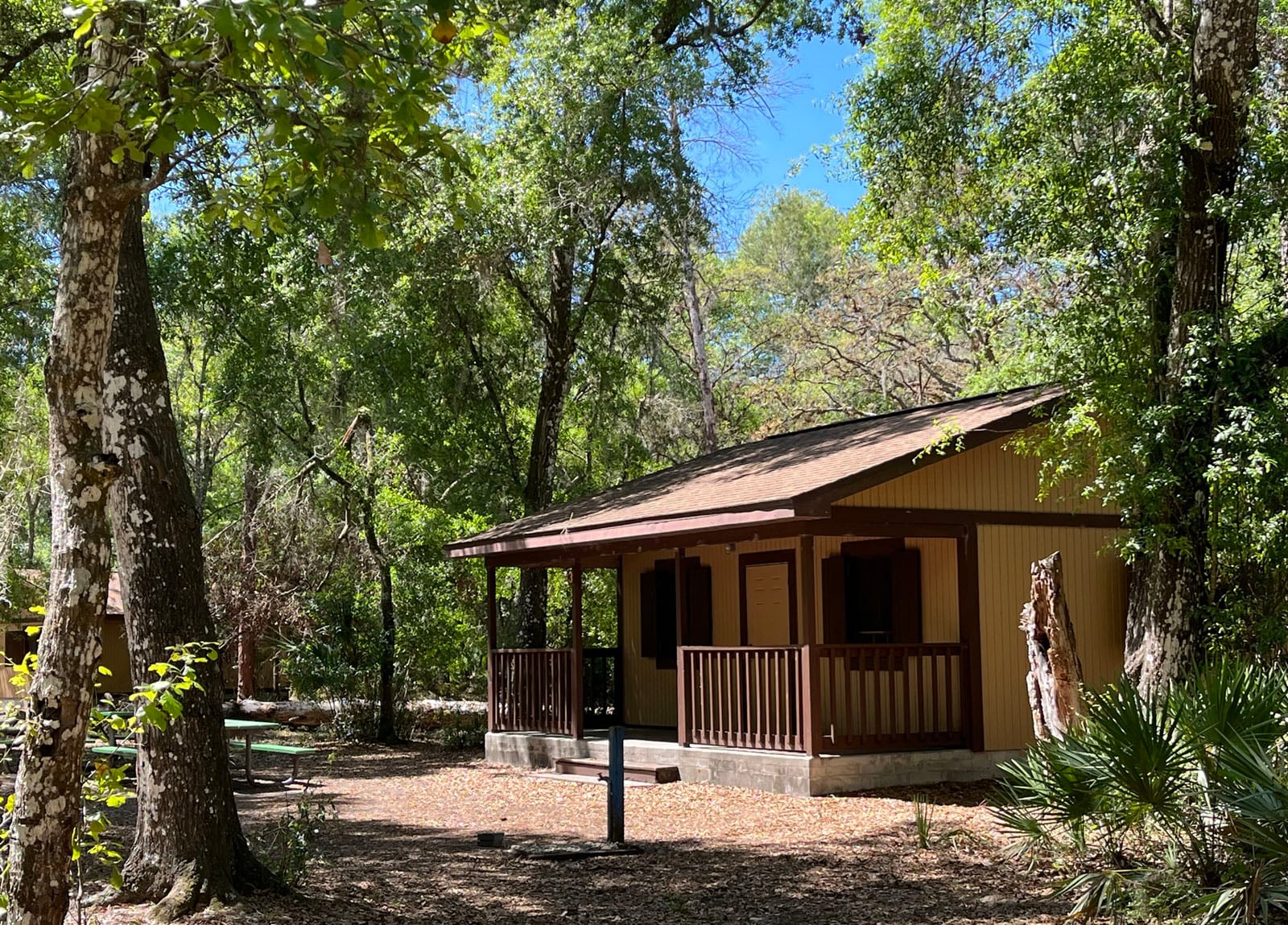 Cabin at J.B. Starkey Wilderness Park (Photo: Bonnie Gross)