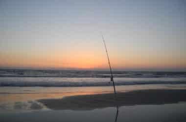 surf fishing florida at dawn